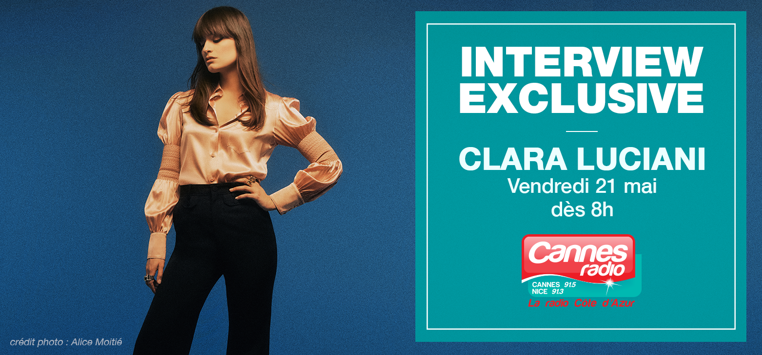 CLARA LUCIANI INVITEE DE CANNES RADIO